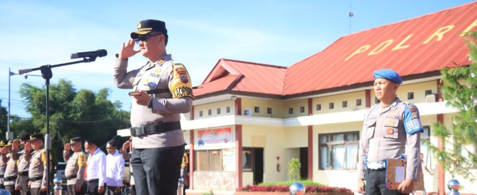 Breaking News: 28 personel Polres Tomohon Naik Pangkat, Ini Pesan AKBP Lerry Tutu