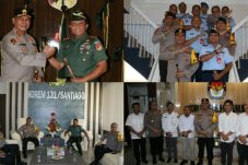 Jalin Silaturahmi dan Perkuat Sinergitas,  Kapolda Sulut Berkunjung ke Markas TNI AD, AU dan KPU Provinsi