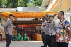 Polsek Wenang Gelar Pengamanan Waisak di Vihara Dhammadipa