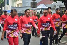 Menjalin Sinergitas, Wadan Kormar Hadiri Acara Fun Walk Peringatan Hari Bayangkara Ke-78