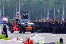 Presiden Jokowi menggarisbawahi bahwa tantangan ke depan semakin kompleks, meliputi isu geopolitik, ekonomi, teknologi, dan perubahan iklim. Senin 1 juli 2024 (foto setneg.go.id)