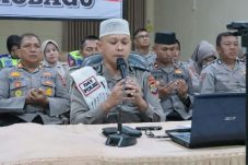 Acara pembinaan rohani Islam yang diselenggarakan oleh Bagian Pembinaan Rohani Islam Bagbinreligi Rowatpers SSDM Polri, Kamis (4/07/2024).