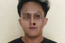 Terduga pelaku yang diringkus oleh Polisi (foto istimewa).