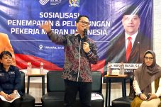 Ketua Komite III DPD RI Hasan Basri melaksanakan sosialisasi bersama Badan Pelindungan Pekerja Migran Indonesia (BP2MI), (20/7/2024)