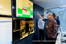 Security Operation Center PDNS 1 di Jakarta Selatan yang hari ini dikunjungi Menkominfo dikelola oleh Lintasarta, (19/7/2024)