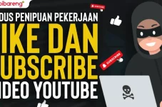 Kasus penipuan pekerjaan like video