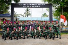 Evaluasi Operasi Staf Operasi TNI Angkatan Laut di Pos Komando Taktis Satgasmar Pam Ambalat, Tanjung Aru, Sebatik, Nunukan, Kalimantan Utara, Jumat (30/08/2024)