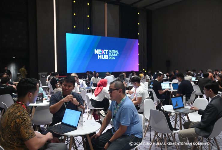 Pembukaan NextHub Global Summit 2024: Defrost the Tech Winter di Nusa Dua, Badung, Bali, (Foto dok)