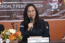 KPU Tomohon Tetapkan Tiga Pasang Calon Walikota dan Wakil Walikota untuk Pilkada 2024